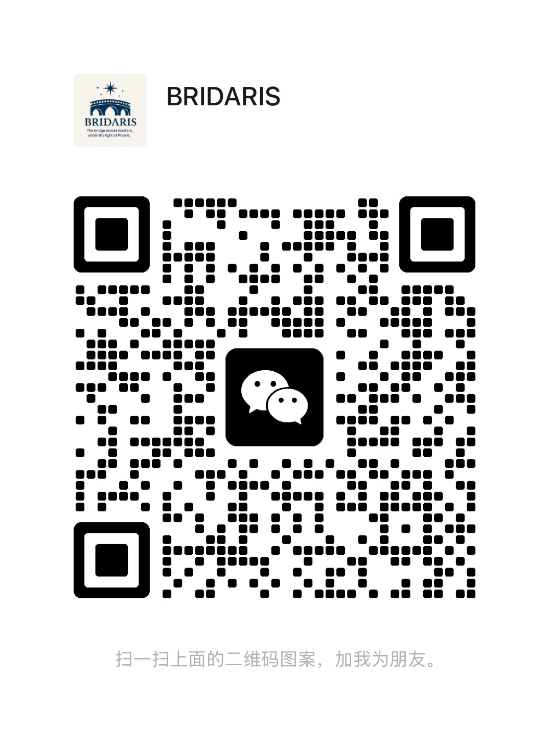 Bridaris Consulting 微信二维码